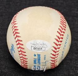 JOE DIMAGGIO Signed Official Baseball-HALL OF FAME-NEW YORK YANKEES-JSA