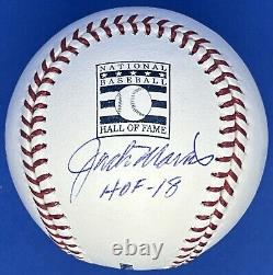 Jack Morris Signed Autographed Hall Of Fame Baseball with HOF 18 Beckett Witness