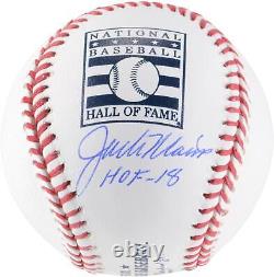Jack Morris Tigers Signed Hall of Fame Logo Baseball with HOF 2018 Insc Fanatics
