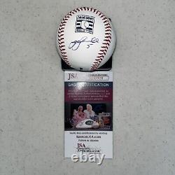 Jeff Bagwell Hand Signed Autograph Hall Of Fame Logo Baseball Jsa Mlb Hof Astros