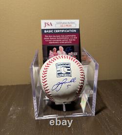 Jeff Bagwell Signed Autographed Hall Of Fame Baseball JSA COA
