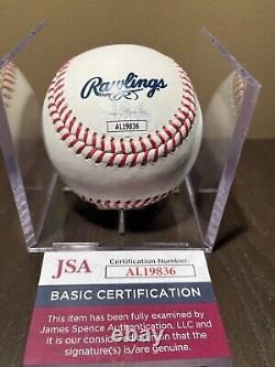 Jeff Bagwell Signed Autographed Hall Of Fame Baseball JSA COA