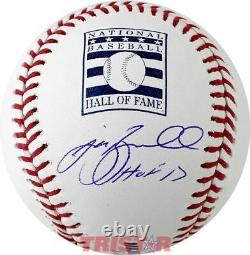 Jeff Bagwell Signed Autographed Hall of Fame Logo Baseball HOF 17 TRISTAR