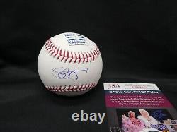 Jim Leyland Hand Signed Hall Of Fame Baseball JSA #AR64561 Detroit Tigers MLB