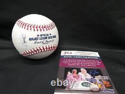 Jim Leyland Hand Signed Hall Of Fame Baseball JSA #AR64561 Detroit Tigers MLB