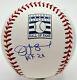 Jim Leyland Signed Hall of Fame Logo Baseball HOF 2024 Insc PSA/DNA COA Tigers