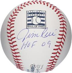 Jim Rice Boston Red Sox Signed Hall of Fame Logo Baseball with HOF 09 Insc
