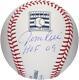 Jim Rice Boston Red Sox Signed Hall of Fame Logo Baseball withHOF 09 Insc