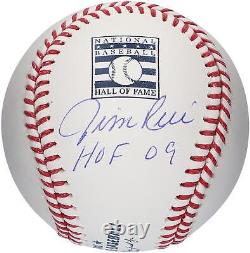 Jim Rice Boston Red Sox Signed Hall of Fame Logo Baseball withHOF 09 Insc