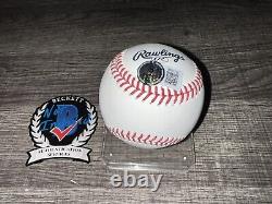 Joe Castiglione Signed Rawlings Official Hall Of Fame Baseball HOF 24 Beckett #2