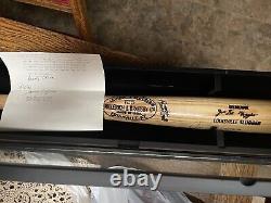 Joe Dimaggio Hall Of Fame Legends Signed Baseball Bat 27 Sigs PSA DNA COA