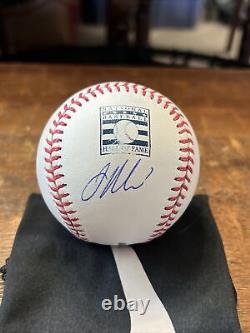 Joe Mauer Signed Hall Of Fame Baseball JSA Coa Twins Autographed