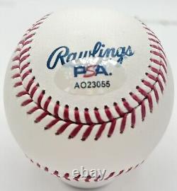 Joe Mauer Signed Twins 2024 Hall Of Fame Game Rawlings Baseball Psa/dna Hof Auto