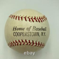 Joe McCarthy Single Signed Cooperstown Hall Of Fame Baseball PSA DNA COA