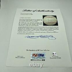 Joe McCarthy Single Signed Cooperstown Hall Of Fame Baseball PSA DNA COA