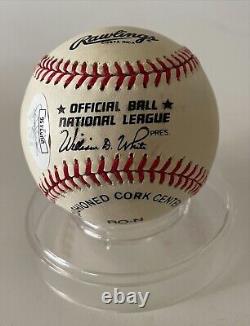 Joe Morgan Hall Of Fame 1990 Autographed Signed Onl Baseball Jsa Certified