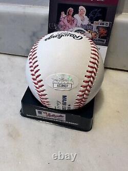 John Smoltz Signed Hall Of Fame Baseball HOF 15 Inscription JSA COA