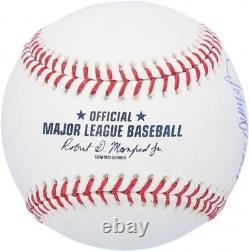 Johnny Bench Cincinnati Reds Signed Hall of Fame Logo Baseball