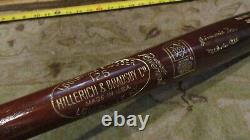 July 23, 1951 Baseball Hall of Fame Induction Bat Jimmie Foxx Melvin Ott