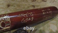 July 29, 2007 Baseball Hall of Fame Bat Tony Gwynn Cal Ripken Jr
