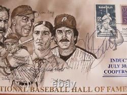 July 30, 1995 INDUCTION DAY First Day Cover signed MIKE SCHMIDT & RICHIE ASHBURN