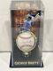 KSA George Brett Signed OML Baseball Hall of Fame Display Case withFull Letter