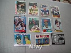 LARGE LOT of baseball cards 125 cards 111 Hall of Fame plus 14 Stars EX to GEM