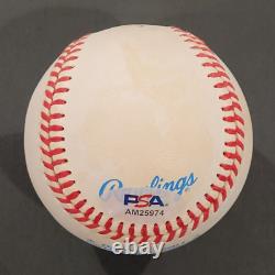 LEFTY GOMEZ Signed Official MLB Baseball-HALL OF FAME-NEW YORK YANKEES-PSA
