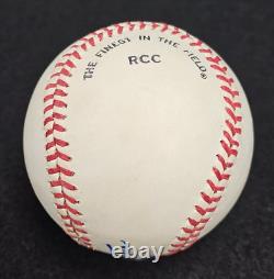 LEO DUROCHER Signed Baseball-HALL OF FAME-DODGERS-CUBS-PSA Authenticated