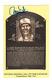 Larry Walker Baseball Hall of Fame Autographed Postcard Plaque COA TriStar