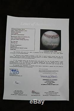 Lefty Grove Single Signed Baseball JSA Autographed Hall of Fame