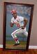 Lou Brock Cardinals original oil painting by Hall of Fame artist Arthur K Miller