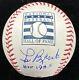 Lou Brock HOF 1985 Signed Hall Of Fame Logo Baseball JSA