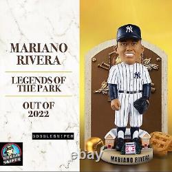 MARIANO RIVERA New York Yankees Cooperstown Hall of Fame MLB Bobblehead
