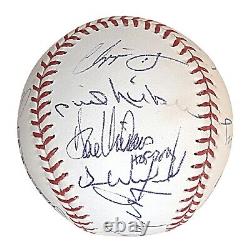 MLB Hall of Fame Multi Signed HOF ROMLB Baseball Proof Beckett LOA PSA Autograph