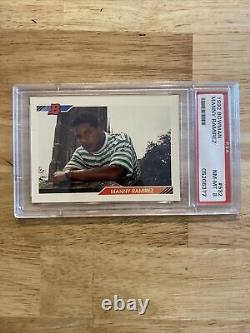 Manny Ramirez ROOKIE PSA 8 Bowman #532 Collector Card Man Cave 1992 Hall Fame