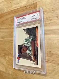 Manny Ramirez ROOKIE PSA 8 Bowman #532 Collector Card Man Cave 1992 Hall Fame