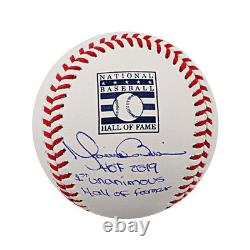 Mariano Rivera Autographed Signed and Inscribed Hall of Fame Logo Baseball CX