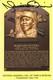 Mariano Rivera New York Yankees Signed Baseball Hall of Fame Plaque Postcard