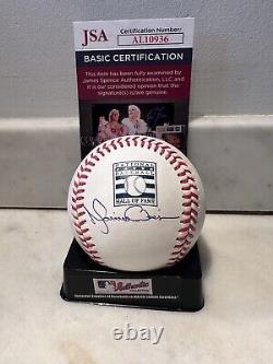 Mariano Rivera Signed Hall Of Fame Baseball JSA COA New York Yankees