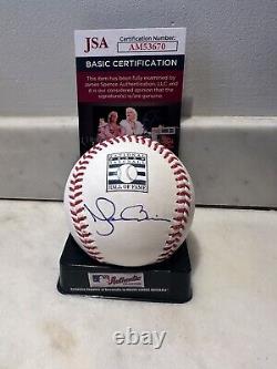 Mariano Rivera Signed Hall Of Fame Baseball JSA COA New York Yankees