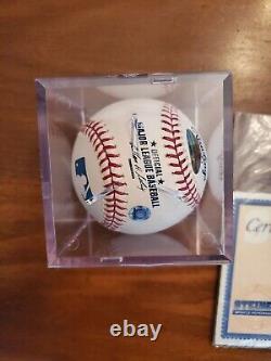 Mariano Rivera Signed Hall Of Fame Official Major League Baseball COA Rawlings