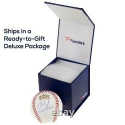 Mariano Rivera Yankees Signed Hall of Fame Logo Baseball & 1st 100% Vote Insc