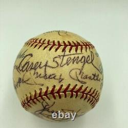 Mickey Mantle 1974 Hall Of Fame Induction Signed Baseball With Satchel Paige JSA