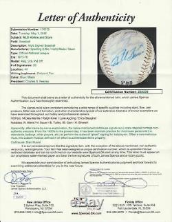 Mickey Mantle & Roger Maris 1970's Hall Of Fame Signed Baseball With JSA COA