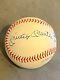 Mickey Mantle Willie Mays Duke Snider Hall of Fame Legends Autographed Baseball
