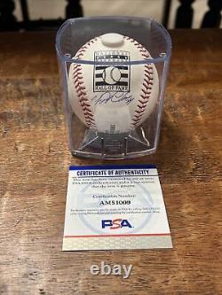 Miguel Cabrera Signed Hall Of Fame Baseball PSA DNA Coa Autographed Tigers