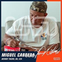 Miguel Cabrera Tigers Signed Rawlings National Baseball Hall of Fame USA SM JSA