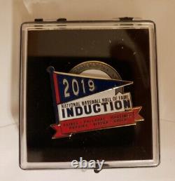 NEW 2019 Baseball Hall of Fame Induction LTD ED Press Pin
