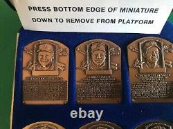 National Baseball Hall Of Fame Gallery Collection First Series Bronze Plaques